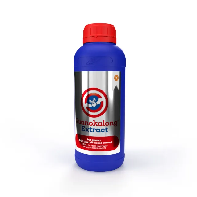 Guanokalong Extract flytande gödsel 1 liter naturlig
