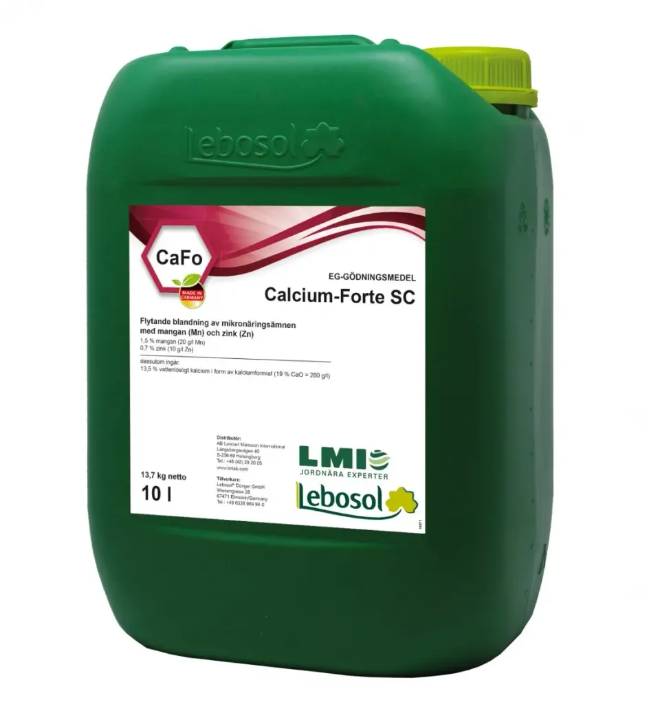 Mangan 235 Kalcium Forte bladgödsel 10 liter kalcium