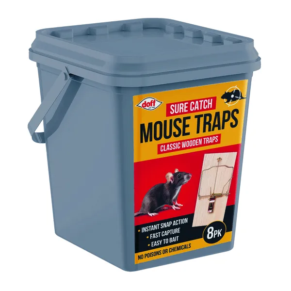 Doff Sure Catch Classic Mouse Trap musfälla slagfälla metall