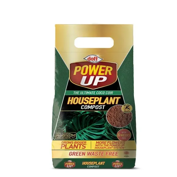 Doff Power Up Ultimate Houseplant blomjord året runt