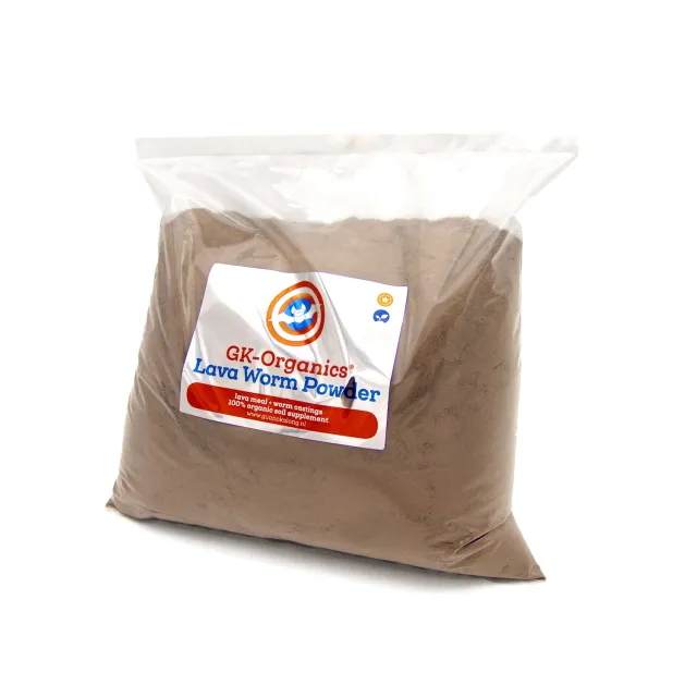 GK Organics Lava Worm Powder jordförbättring 5 liter stenmjöl