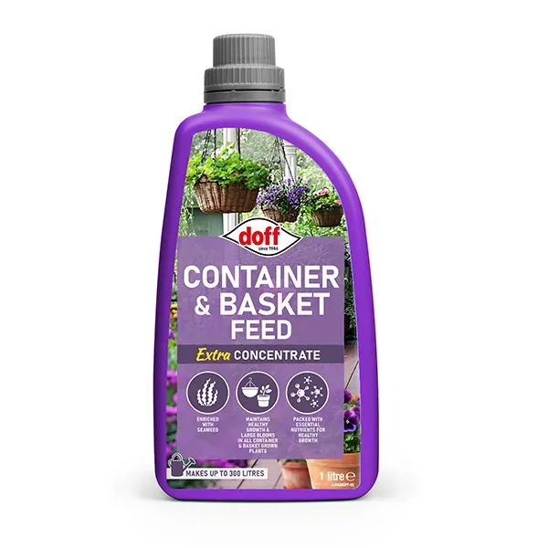 Doff Container & Basket Concentrate flytande växtnäring NPK 4-4-4