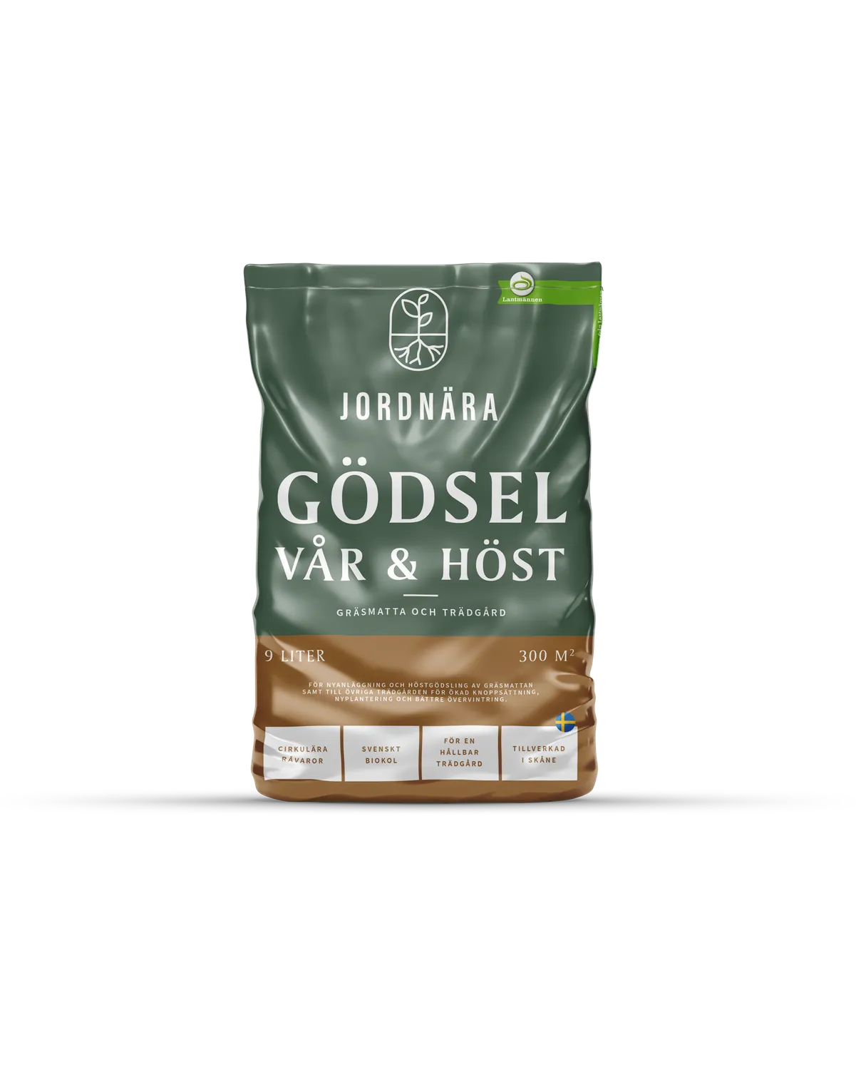 Jordnära Vår & Höst trädgårdsgödsel 9 liter
