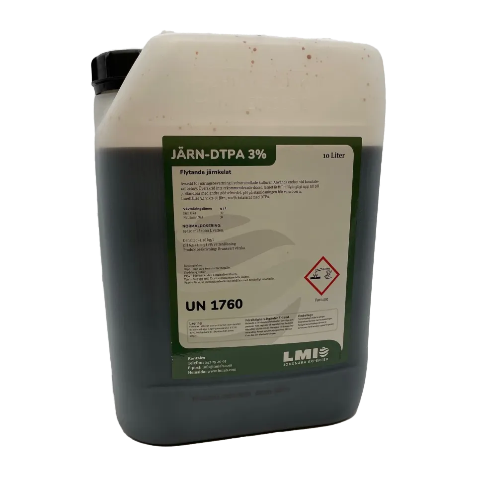 Mangan 235 Ferrovital järnkelat DTPA 3% 12,6 kg