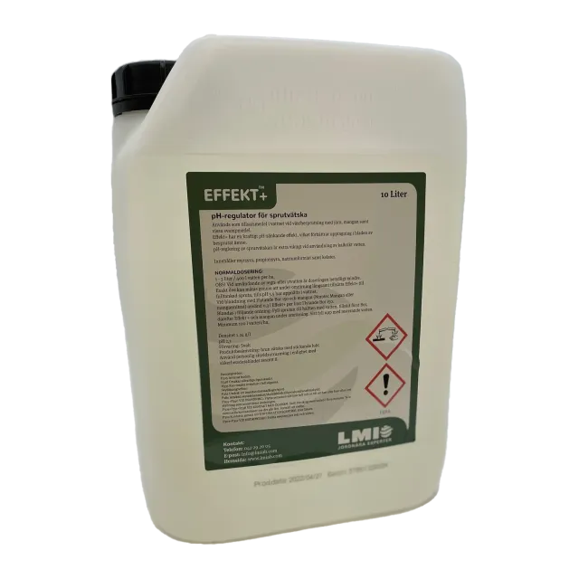 Micro Top x2 Ferrovital Effekt+ pH-regulator 10 liter buffert