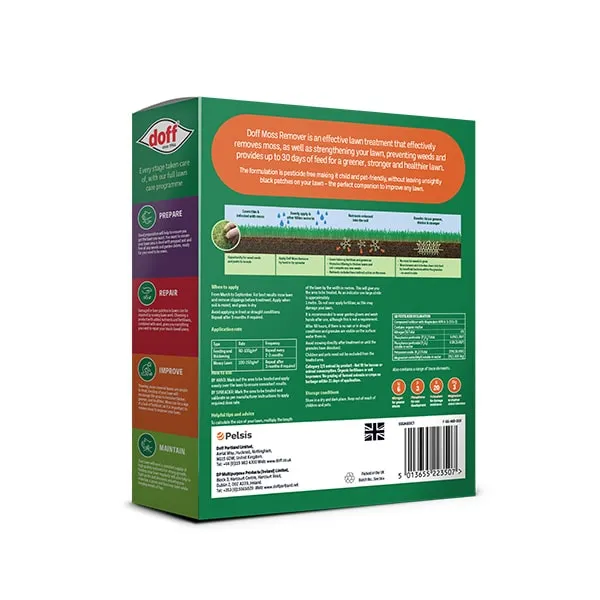 Doff Moss Remover mossmedel gräsmatta NPK 6-3-20