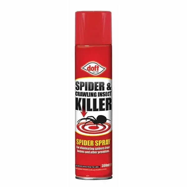 Doff insektssprej mot spindlar kryp