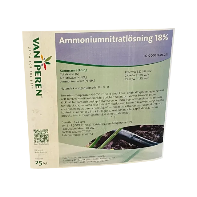 Micro Top Ammoniumnitratlösning 18% kvävegödsel 20L