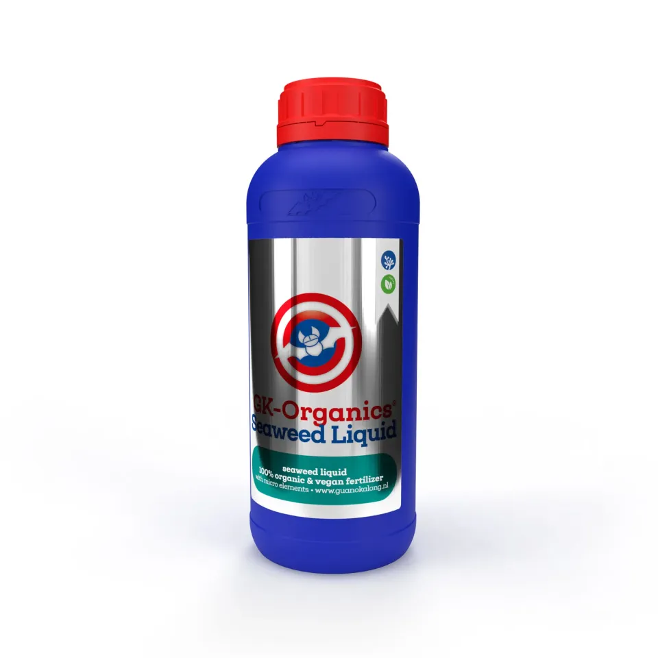 GK Organics Seaweed Liquid flytande växtnäring 1 liter vegansk