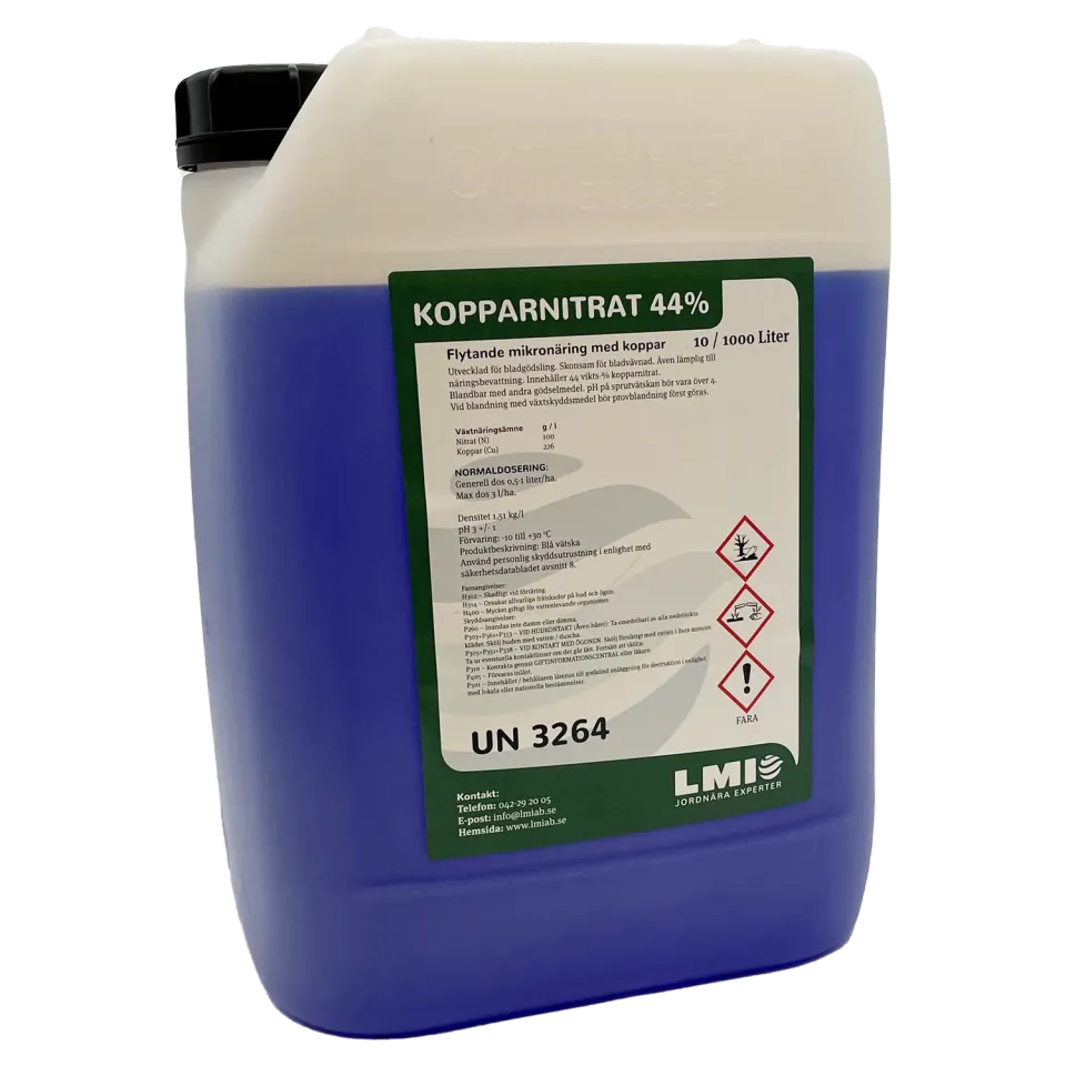 Micro Top Ferrovital Kopparnitrat 44% bladgödsel 10 L