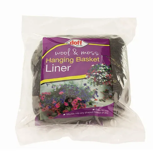 Doff Wool & Moss Hanging Basket Liner ampelinsats ullmossa