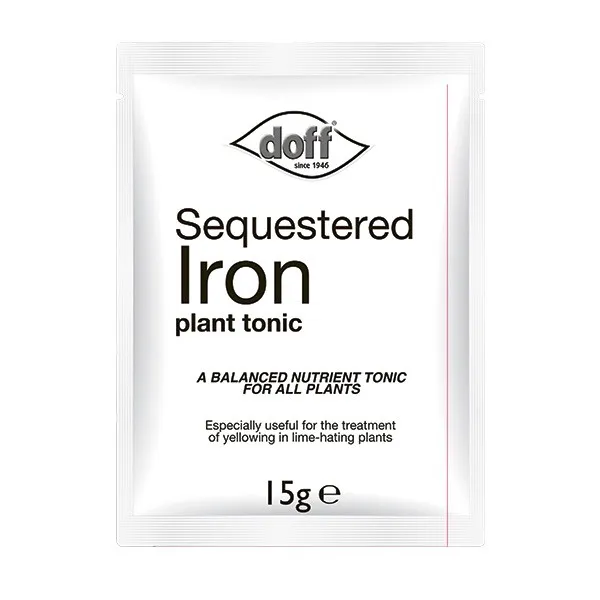 Doff Sequestered Iron järnnäring mot gula blad