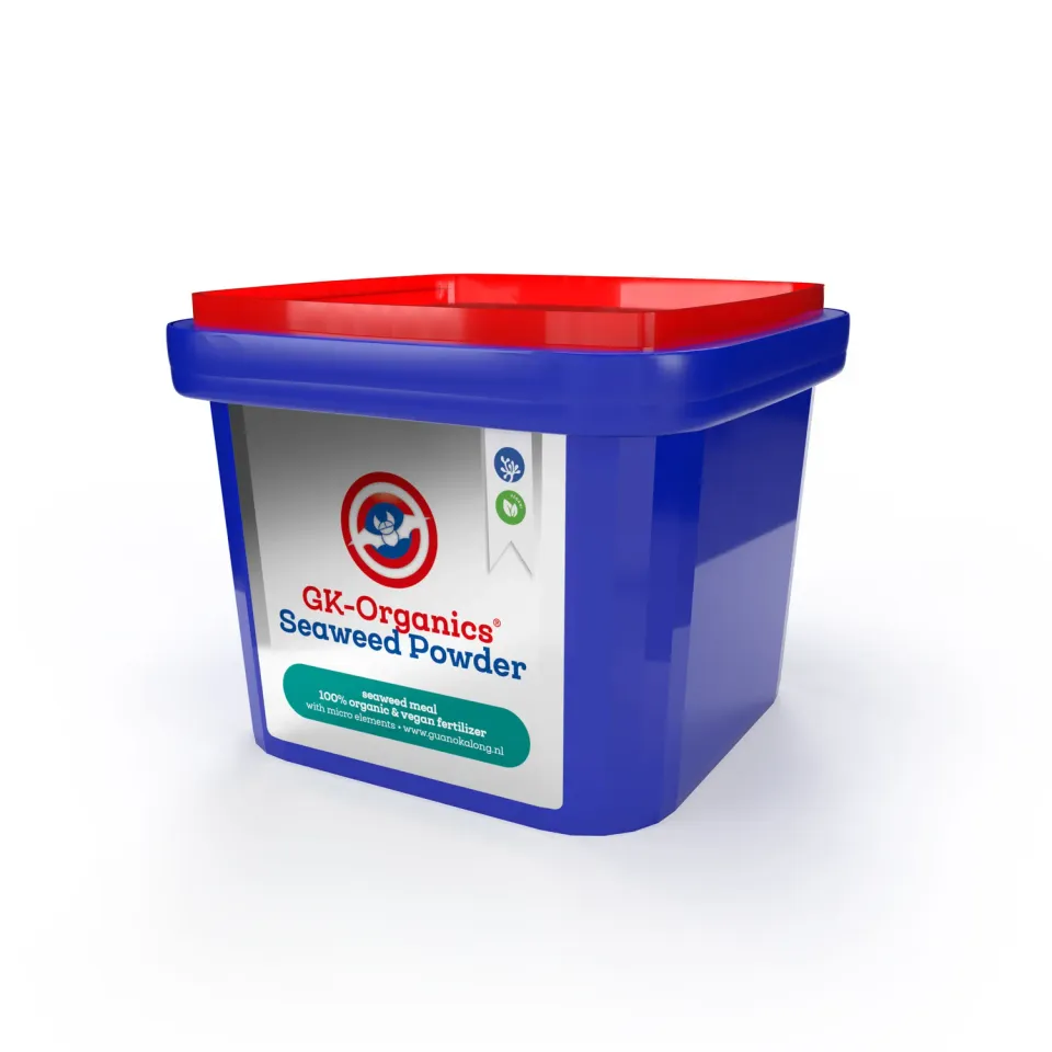 GK Organics Seaweed Powder gödsel 1 liter algextrakt
