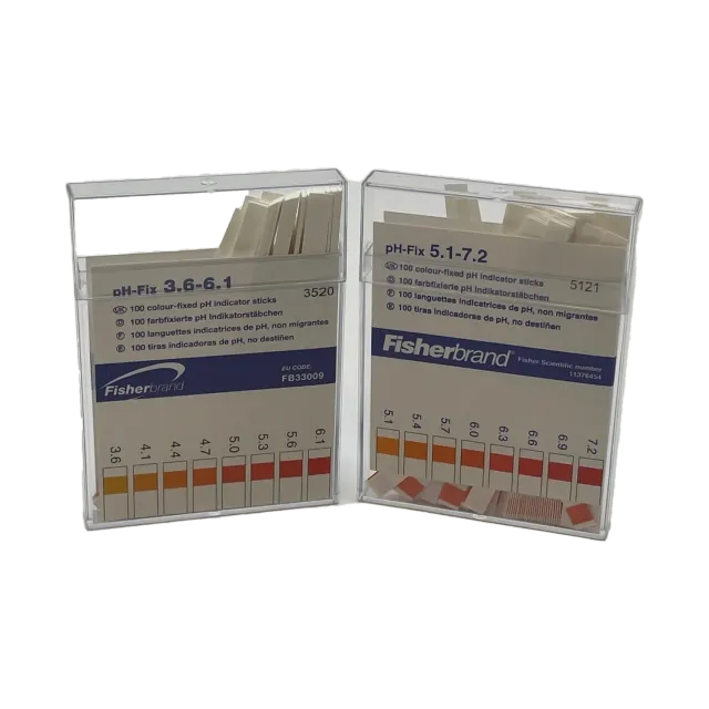 Micro Top pH-stickor 5,1-7,2 testremsor 100-pack